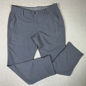 Under Armour Men 38x30 Gray All Season Gear Athleisure Performance Stretch Pants
